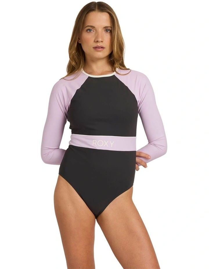 Active Long Sleeve One Piece in Multi image 1