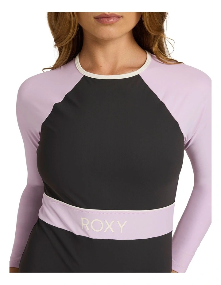 Active Long Sleeve One Piece in Multi image 4