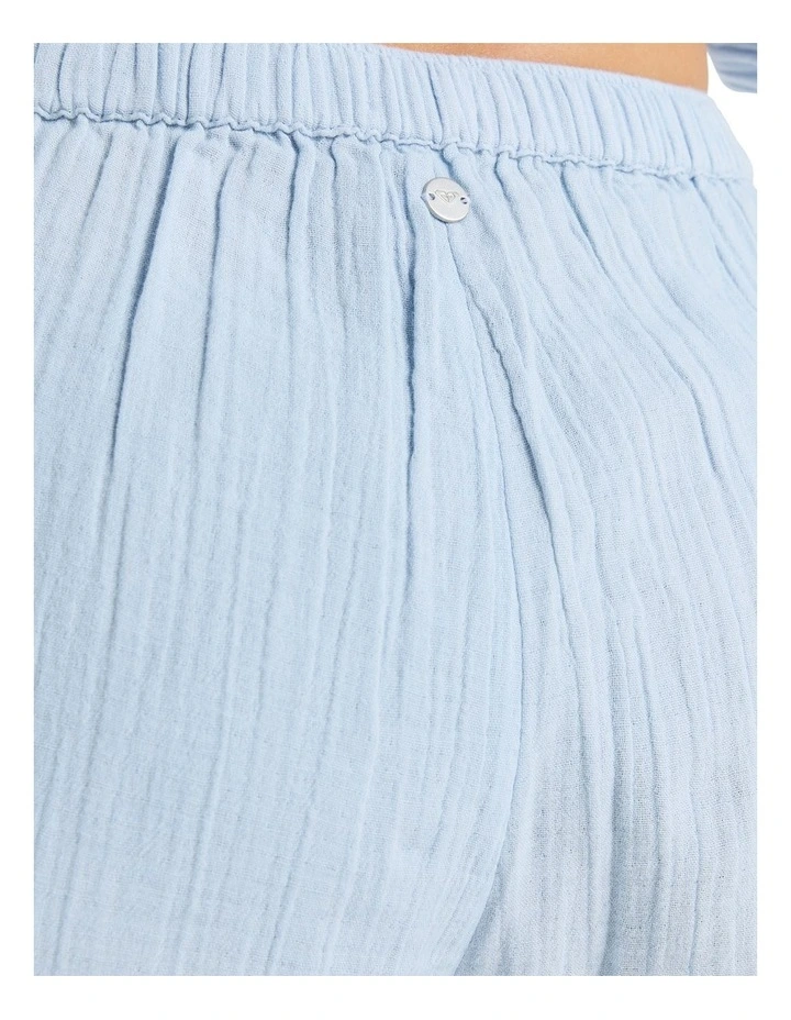 What A Vibe Track Pants in Blue image 4