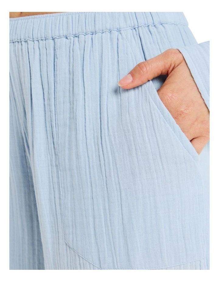 What A Vibe Track Pants in Blue image 5