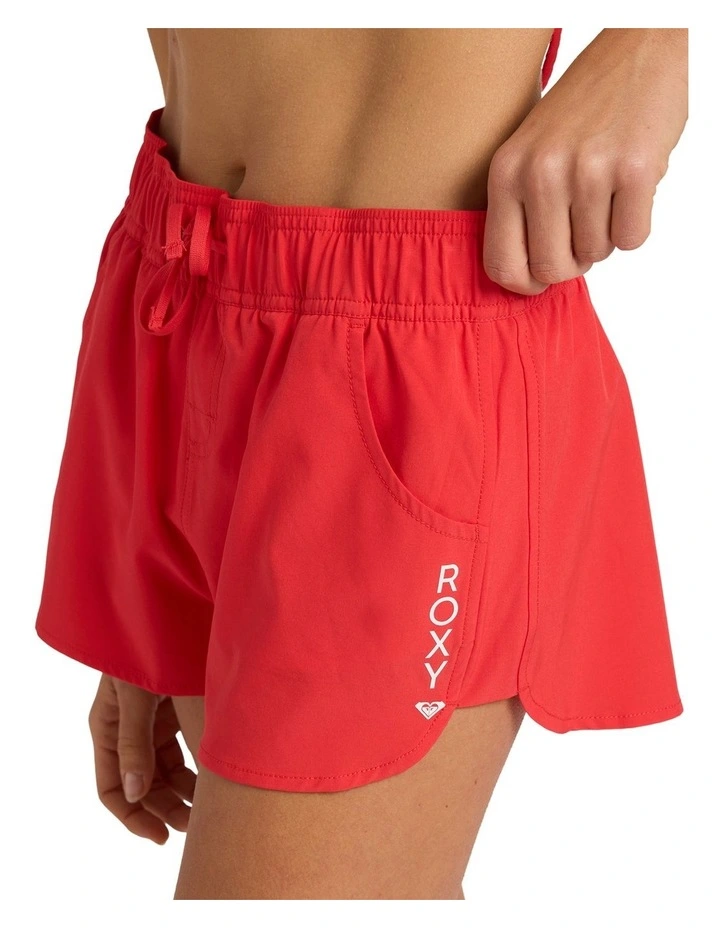 Wave Boardshorts 2 Inch in Red image 4