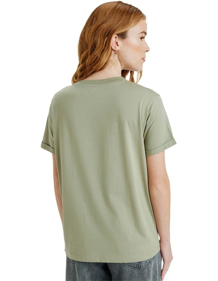 Ocean Road Art T-shirt in Green image 2