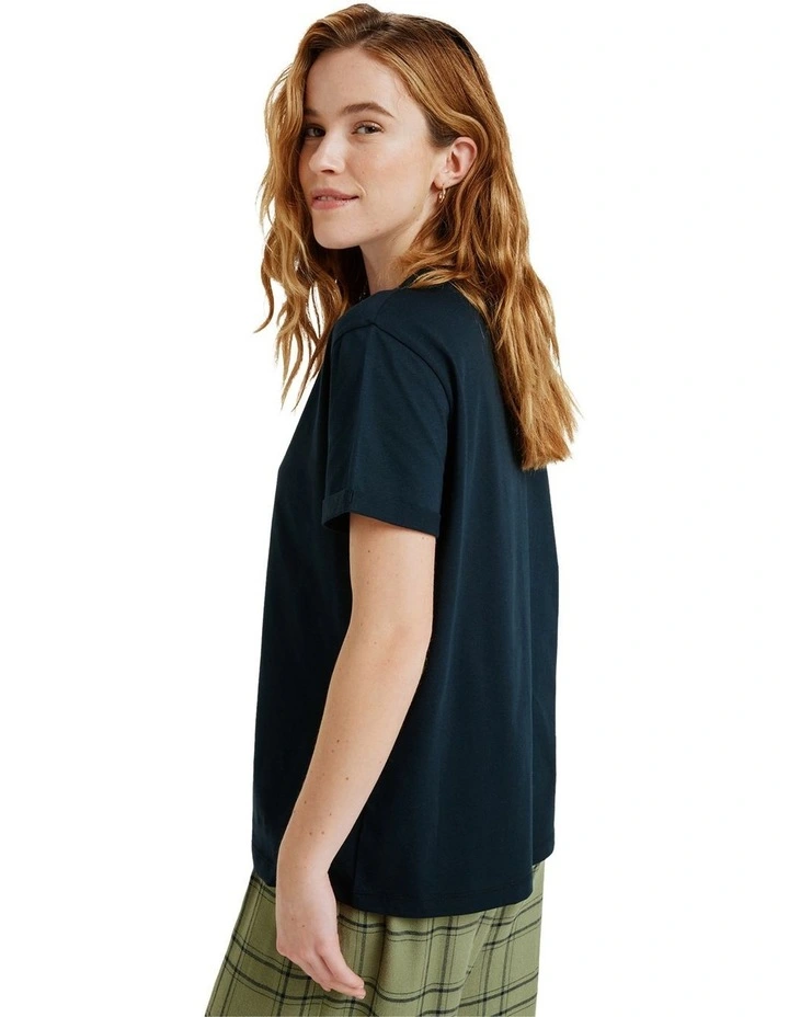 Ocean Road Art T-shirt in Anthracite image 3