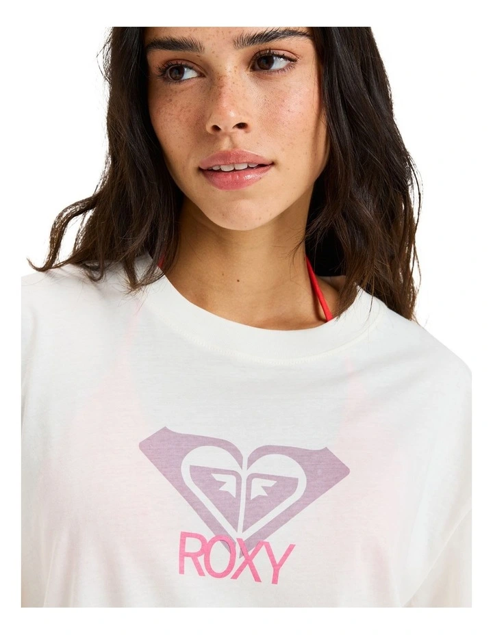 Ocean Road Art T-shirt in Egret image 4