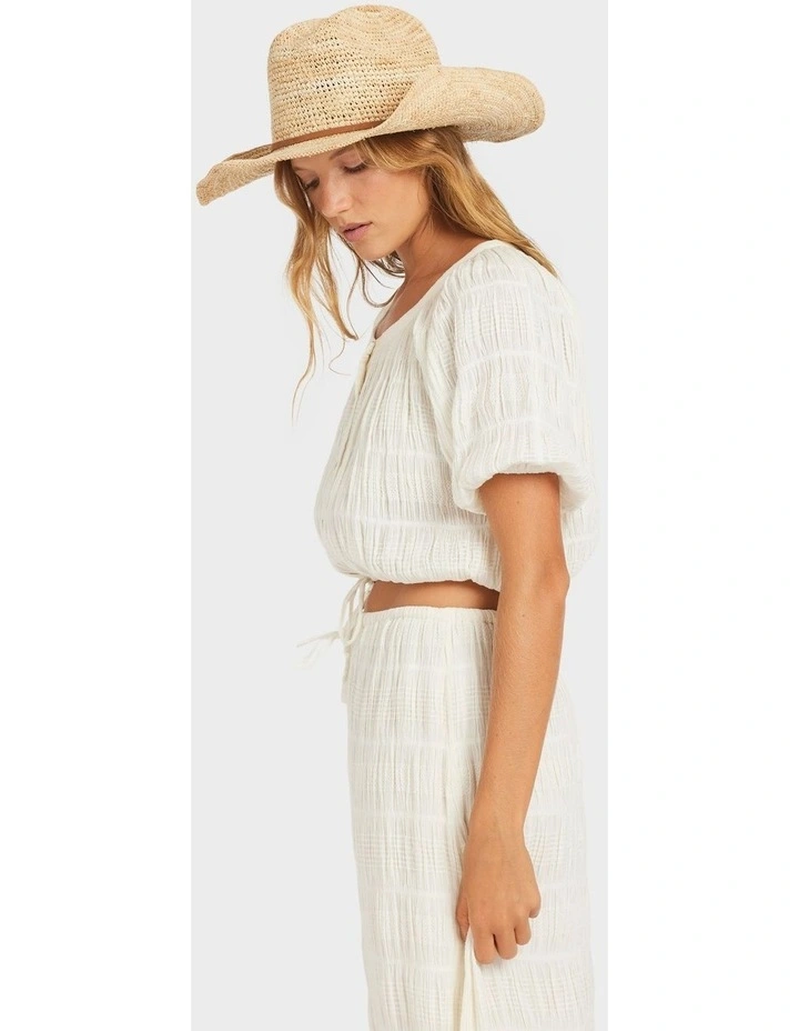 Marina Blouse in White image 3