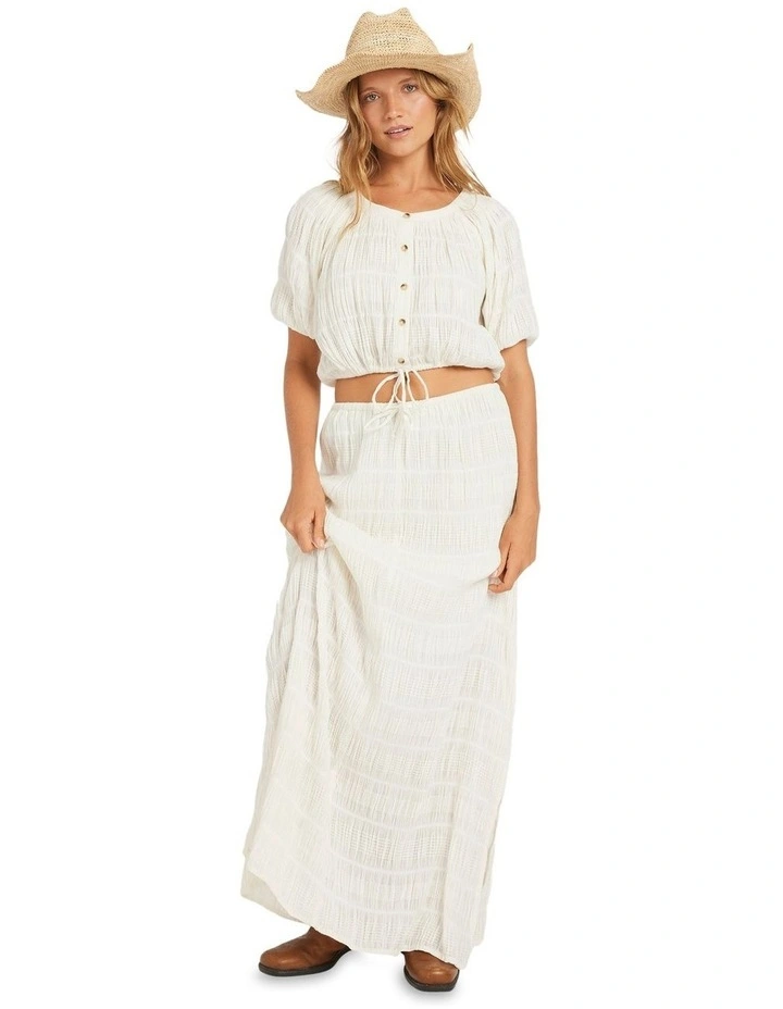 Marina Blouse in White image 5