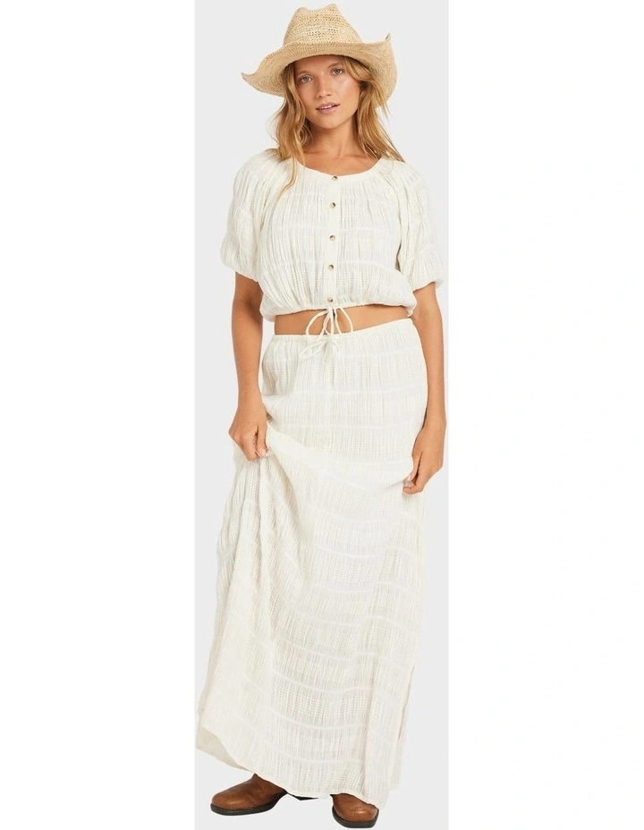 Marina Blouse in White image 5