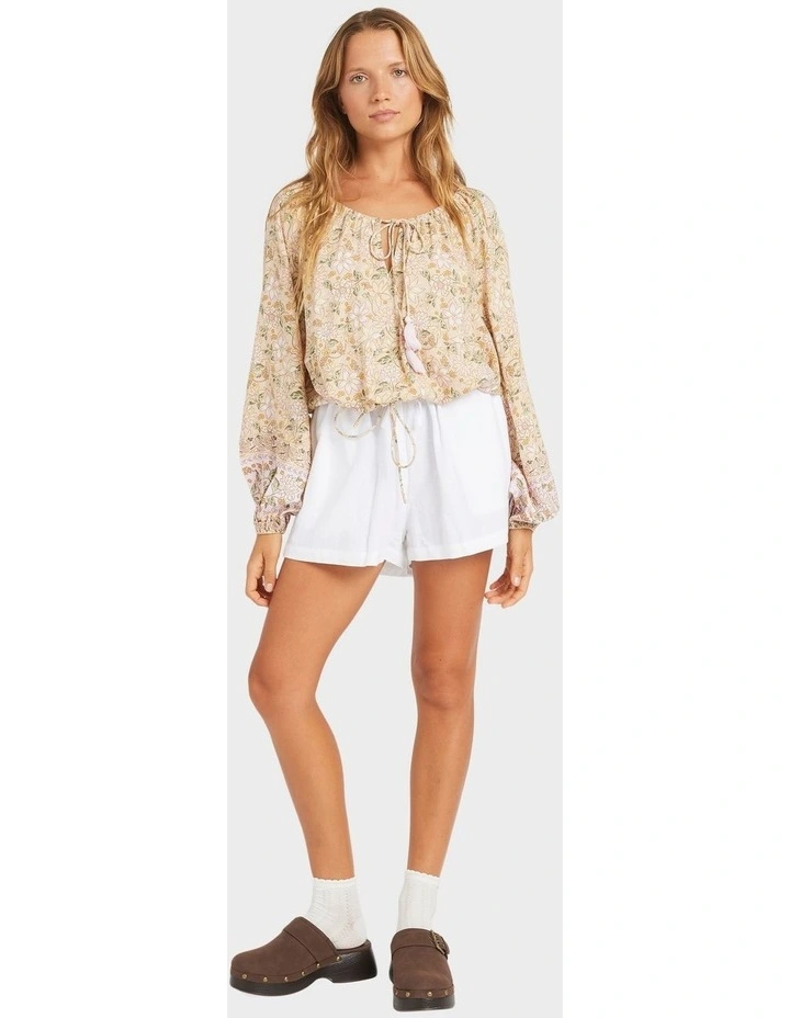 Garland Blouse in Stone image 5