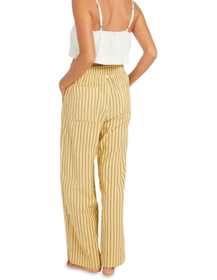 Mercado Stripe Pants in White image 2