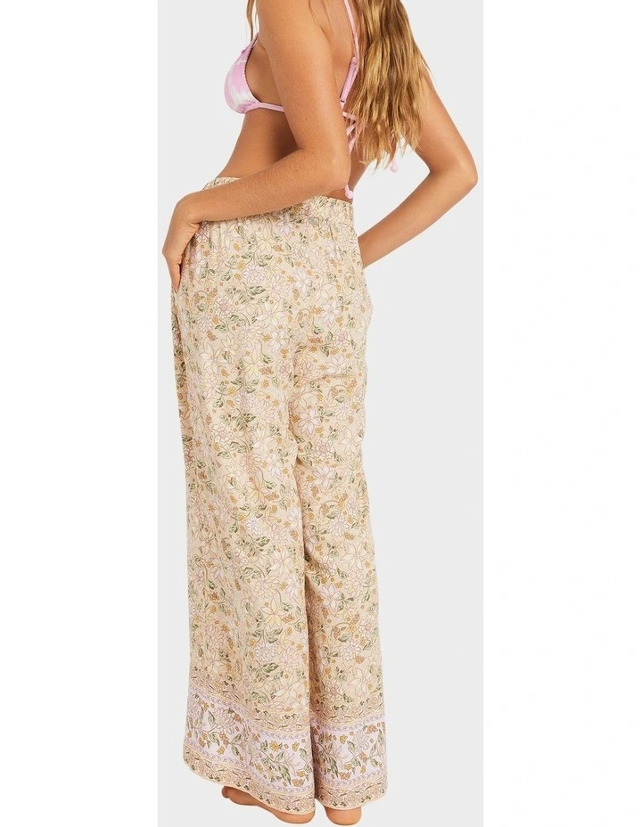 Garland Wide Leg Pants in Stone image 2
