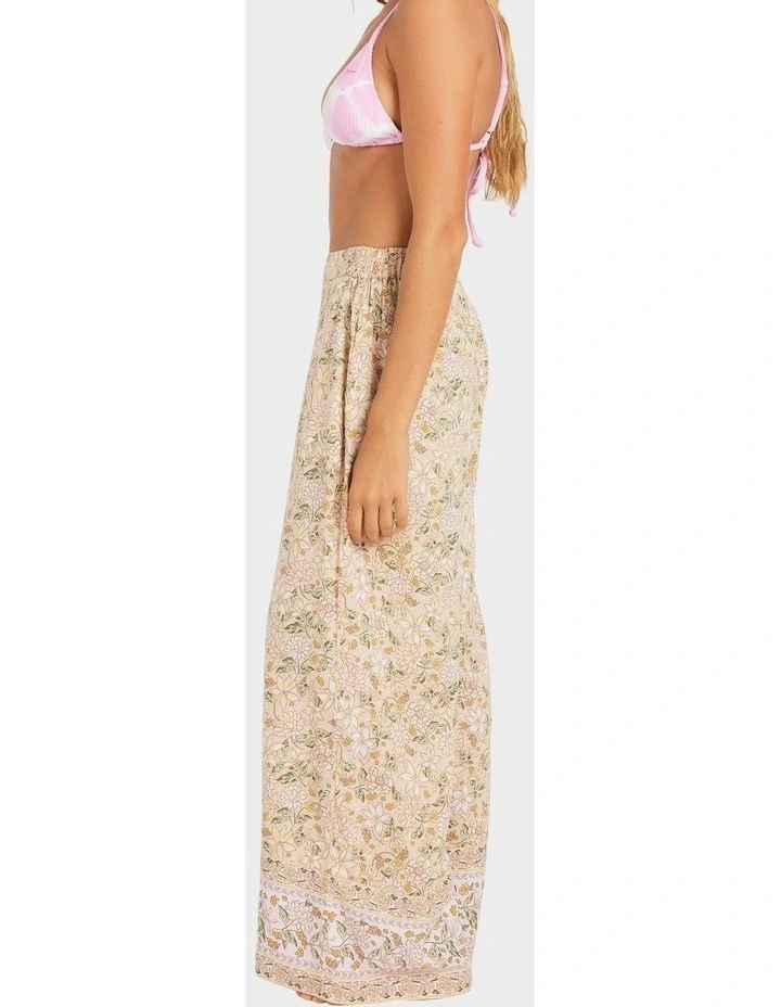 Garland Wide Leg Pants in Stone image 3