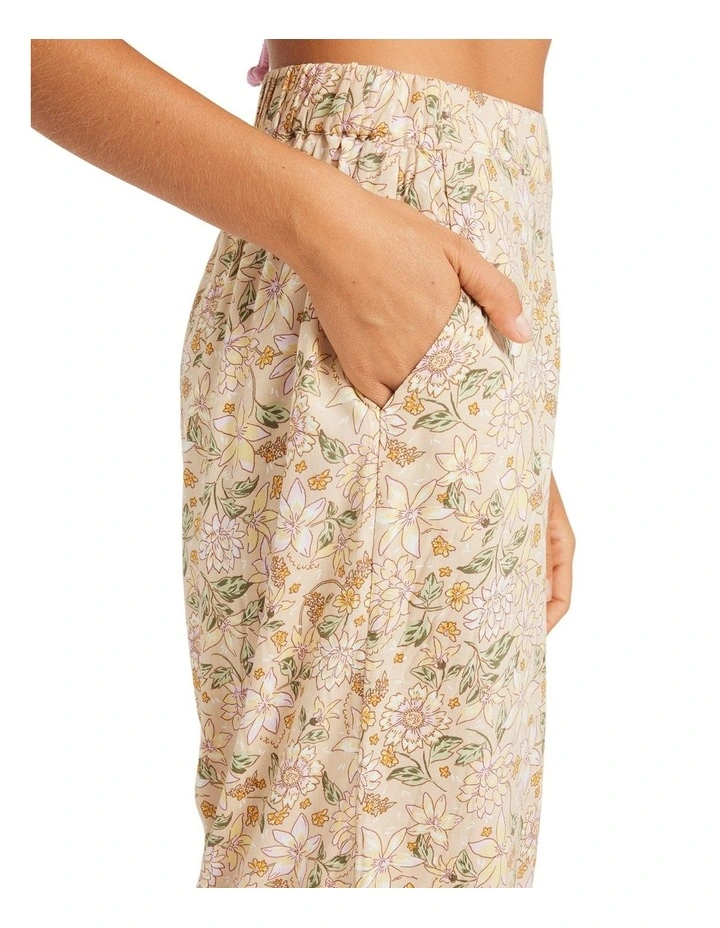 Garland Wide Leg Pants in Stone image 4