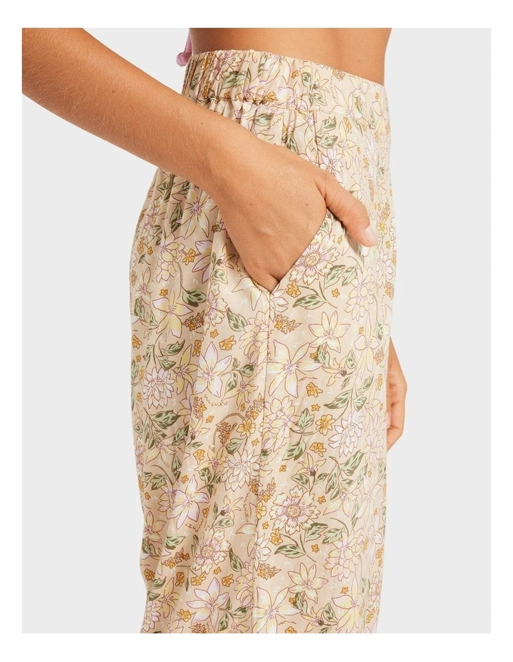 Garland Wide Leg Pants in Stone image 4