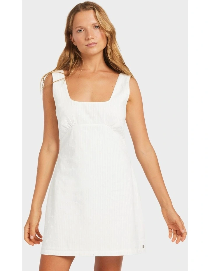 Haven Mini Dress in White image 1