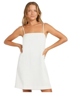 Find Your Light Mini Dress in White
