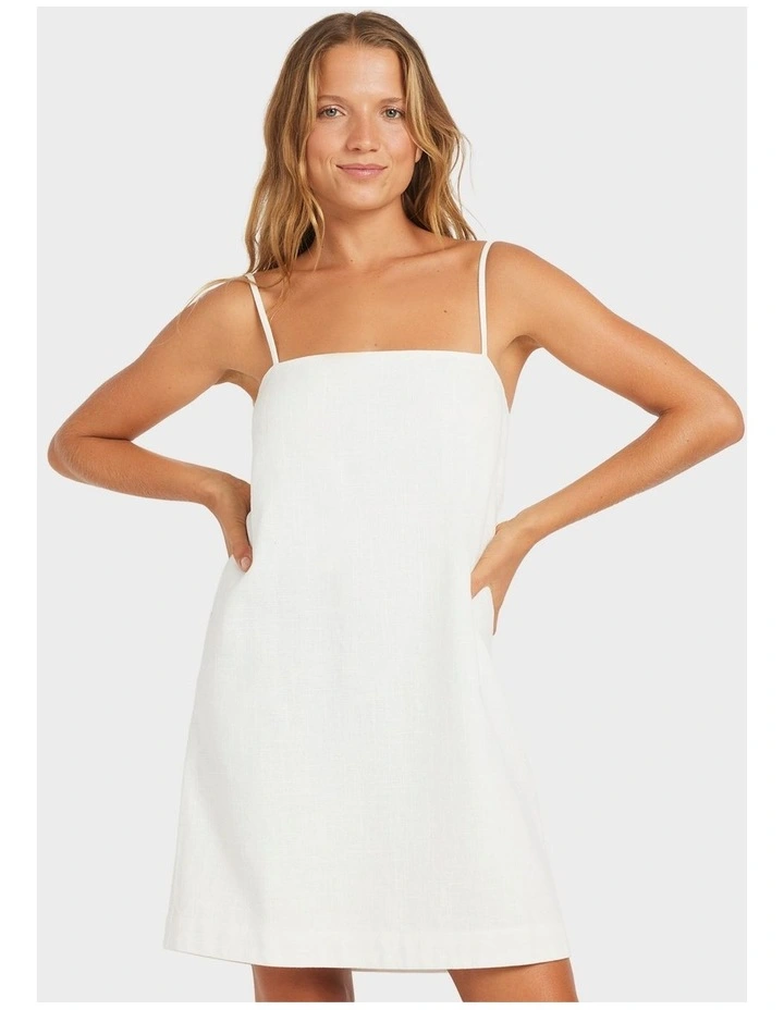 Find Your Light Mini Dress in White image 1
