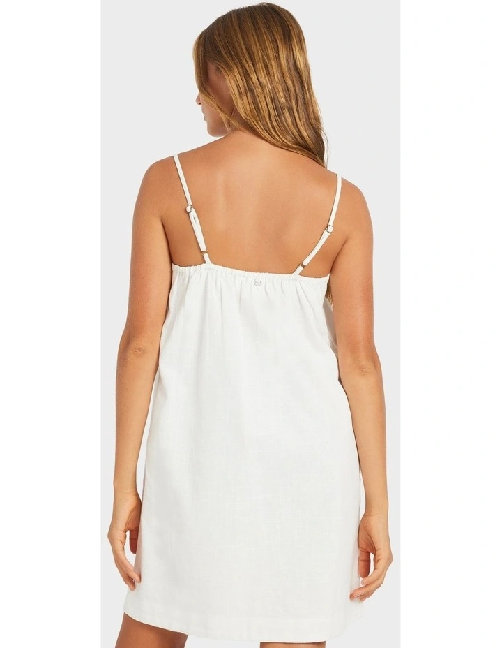 Find Your Light Mini Dress in White image 2