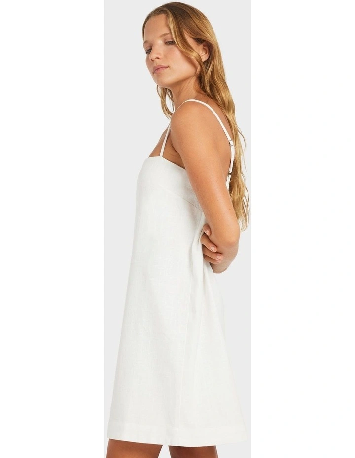 Find Your Light Mini Dress in White image 3