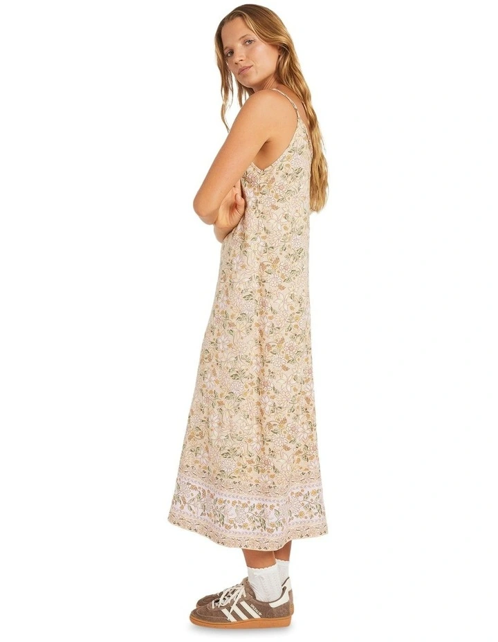 Garland Midi Dress in Stone image 3