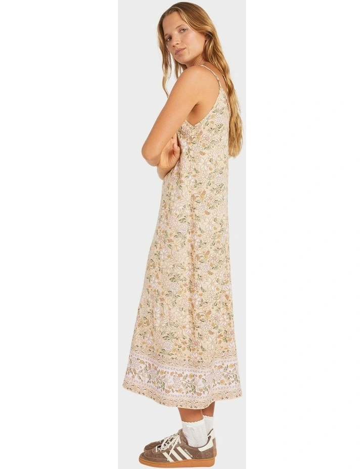 Garland Midi Dress in Stone image 3