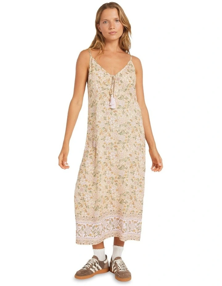 Garland Midi Dress in Stone image 5