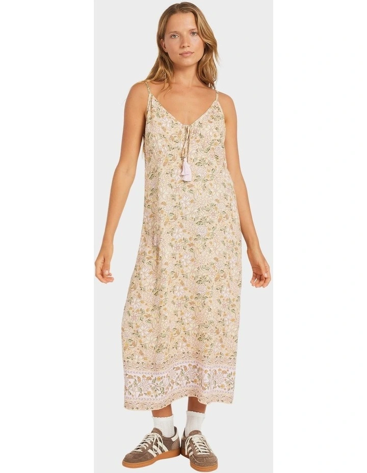 Garland Midi Dress in Stone image 5