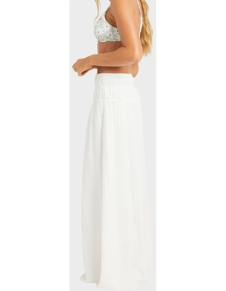 Luna Maxi Skirt in White image 3