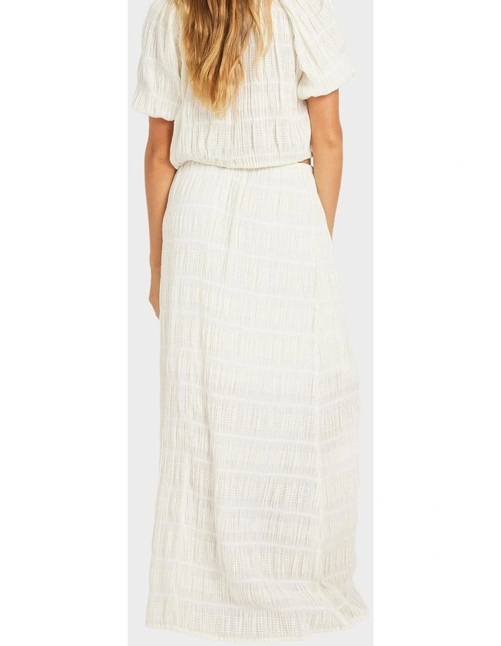 Marina Maxi Skirt in White image 2