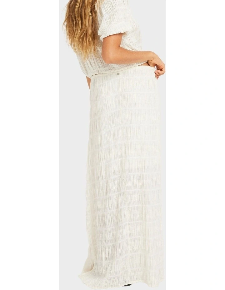 Marina Maxi Skirt in White image 3