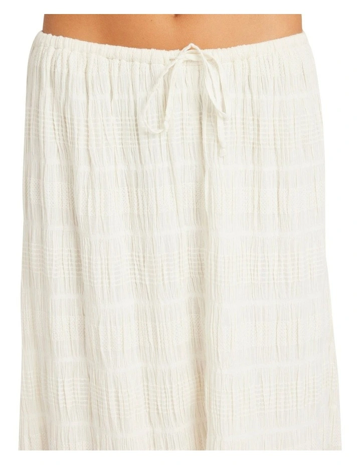 Marina Maxi Skirt in White image 4