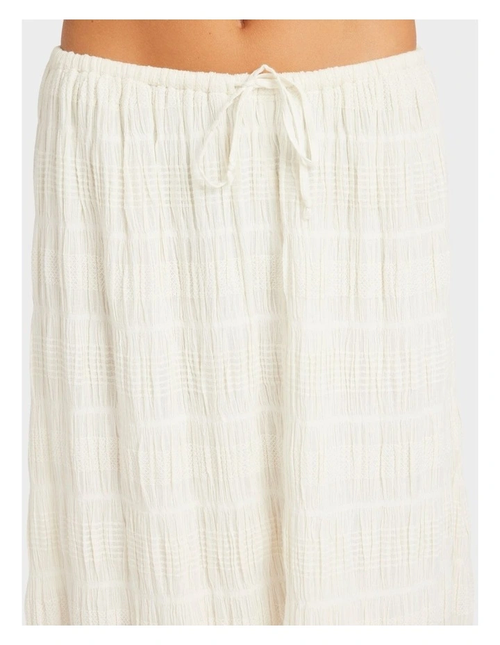 Marina Maxi Skirt in White image 4