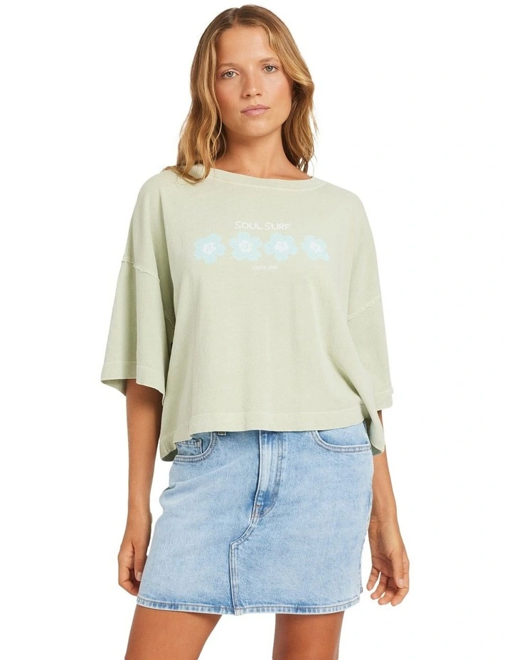 Soul Surf T-Shirt in Green image 1