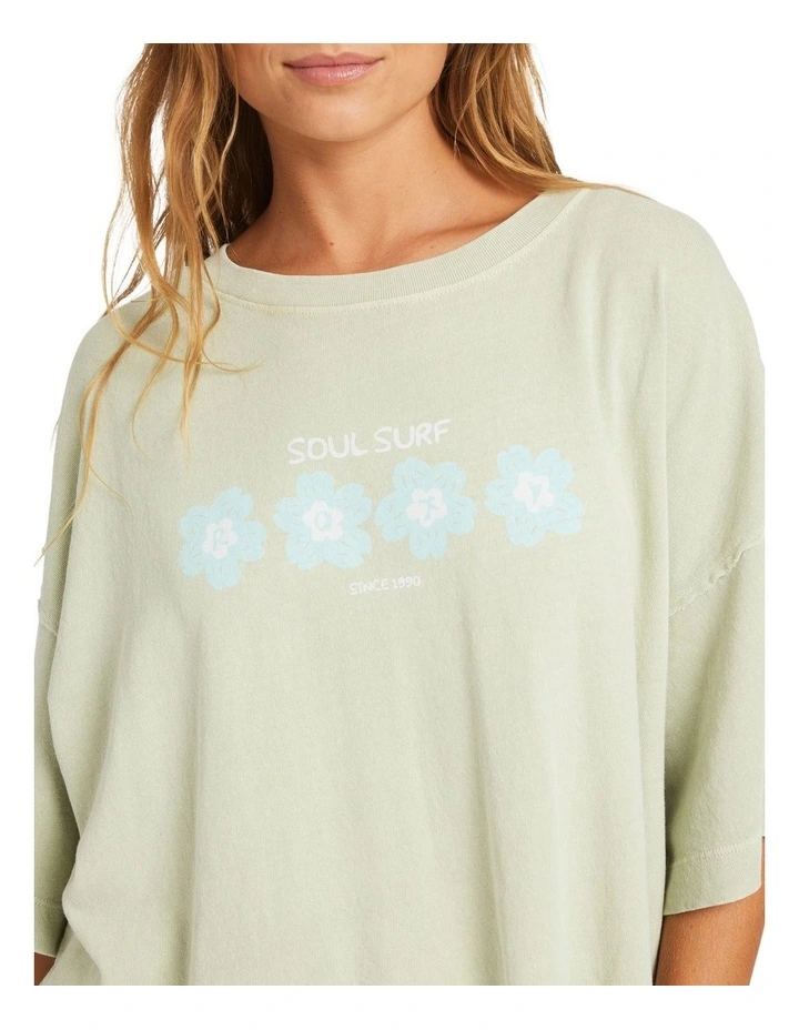 Soul Surf T-Shirt in Green image 4