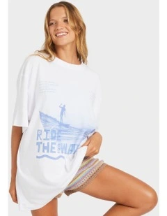 Ride The Wave T-Shirt in White