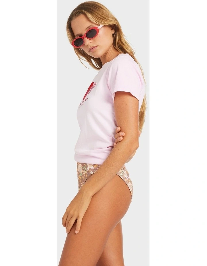 Costa Mini T-Shirt in Pink image 3