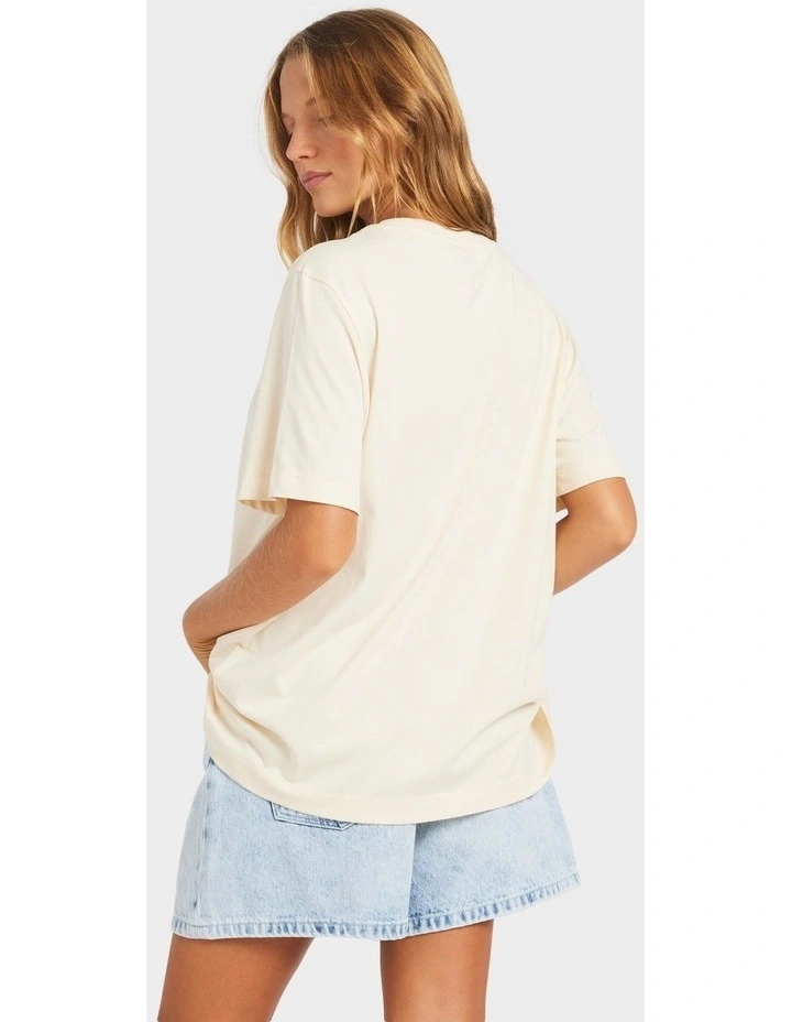 Sweet Life T-Shirt in Beige image 2