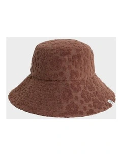 Blossom Bucket Hat in Tan