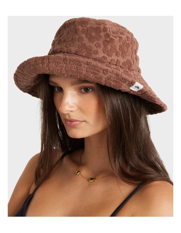 Blossom Bucket Hat in Tan image 5