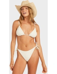 Aruba Mini Tiki Bikini Top in Beige