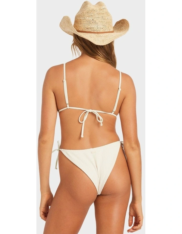 Aruba Mini Tiki Bikini Top in Beige image 2