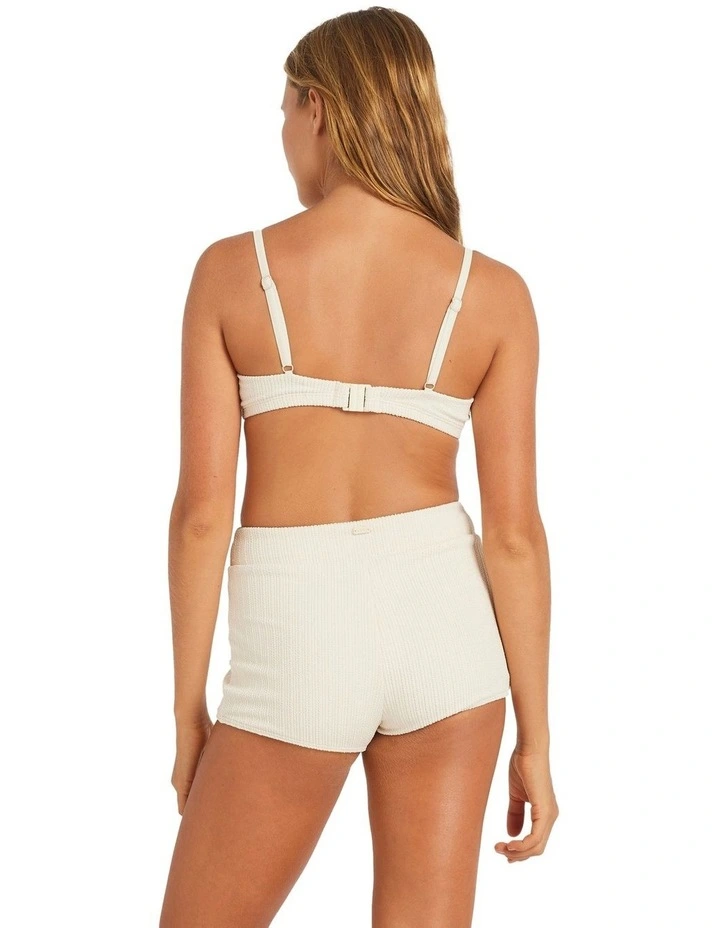 Aruba D Cup Bralette Bikini Top in Beige image 2