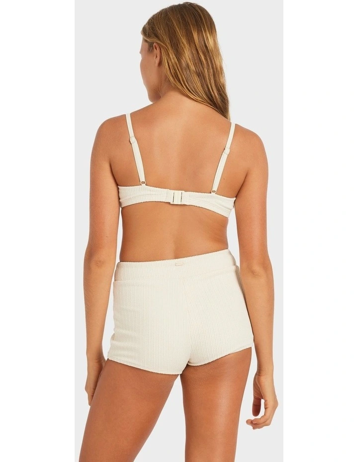 Aruba D Cup Bralette Bikini Top in Beige image 2