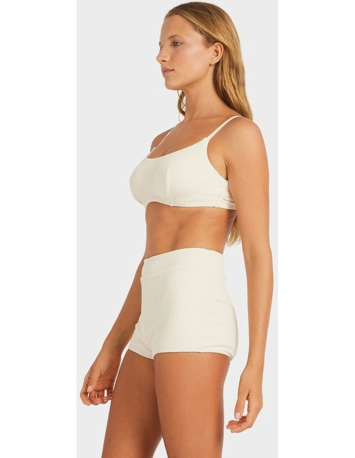 Aruba D Cup Bralette Bikini Top in Beige image 3