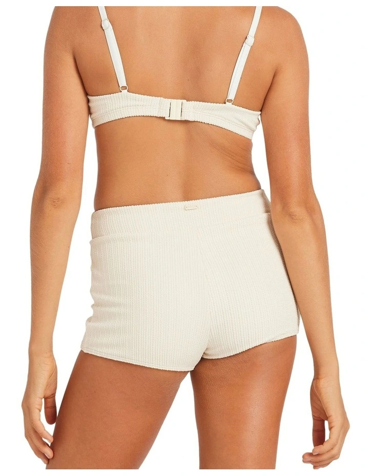 Aruba Shorty Bikini Bottom in Beige image 2