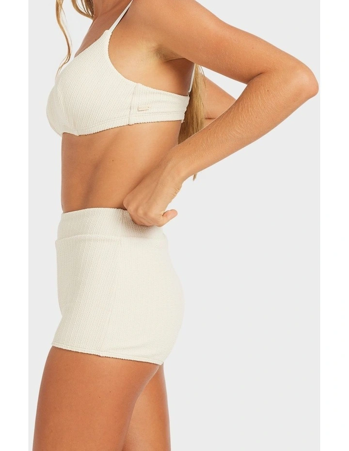 Aruba Shorty Bikini Bottom in Beige image 3