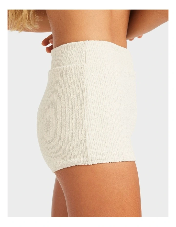 Aruba Shorty Bikini Bottom in Beige image 4