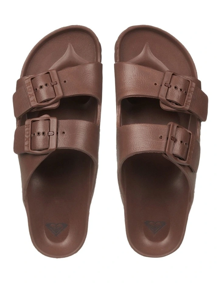 Kattie Slides in Brown image 1