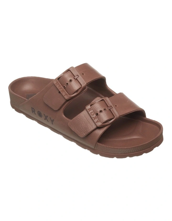 Kattie Slides in Brown image 4