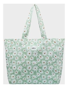 Anti Bad Vibes Tote Bag in Green