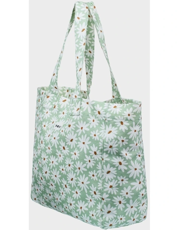 Anti Bad Vibes Tote Bag in Green image 3
